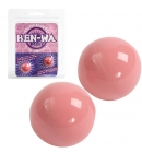 Вагинальные шарики розовые  BEN WA D 2 см