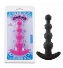 Анальный стимулятор MaxPleasure Anal Beads Black L 140 мм D 20-30 мм