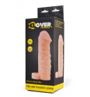 Насадка ToyFa XLover Increase+ для увеличения размера, реалистичная, с кольцом, 17 см