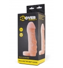 Насадка ToyFa XLover Increase+ для увеличения размера, реалистичная, с кольцом, 15 см