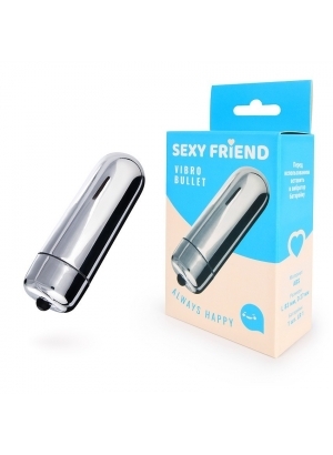 Вибропуля Sexy Friend vibro bullet, 8,3 см